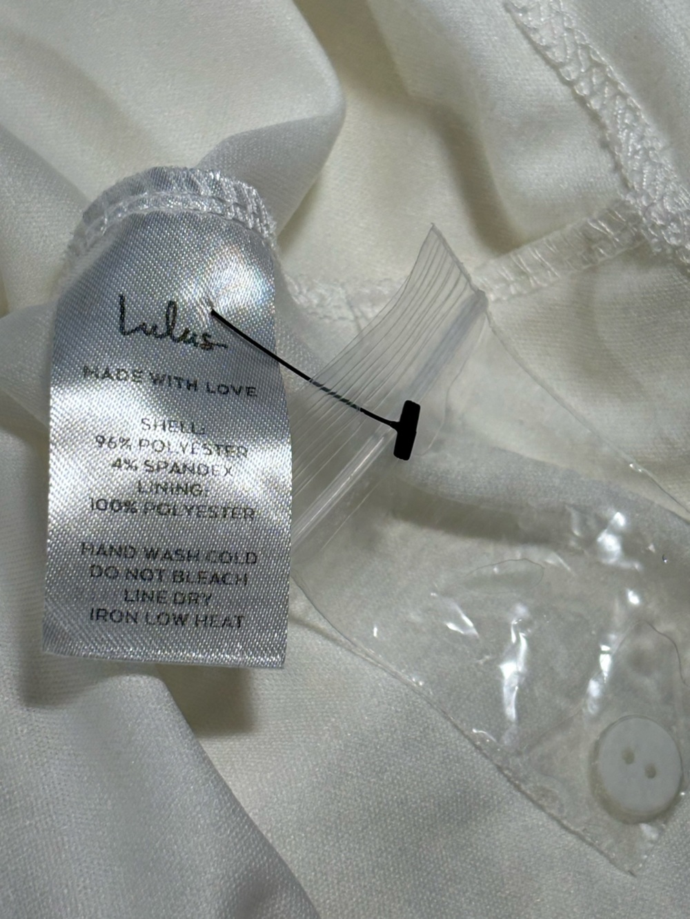 Lulus Telia White Halter Basque Waist Maxi Dress Size XL Wedding Gown Bride - Picture 6 of 9